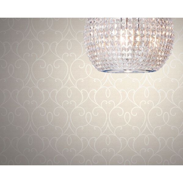 Mila Taupe Mini Classical  | Brewster Wallcovering - The WorkRm