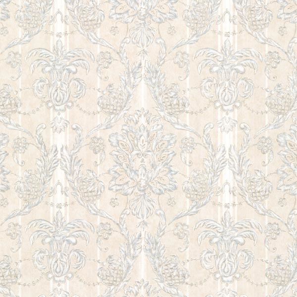 Gabrielle Blue Damask