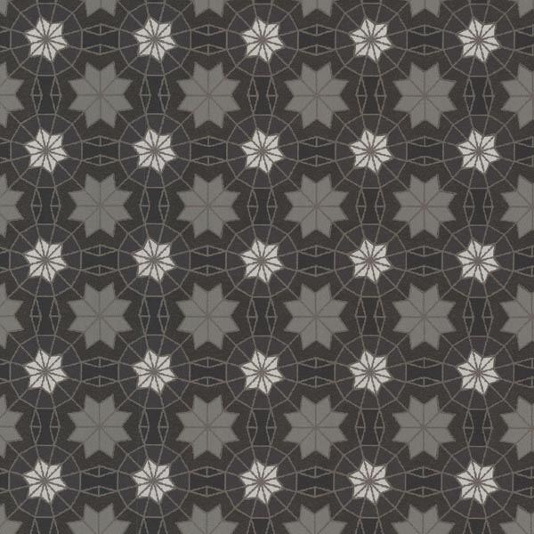 Marqueterie Black Mosaic Geometric