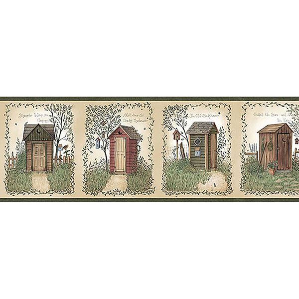 Fisher Sage Country Outhouses Border