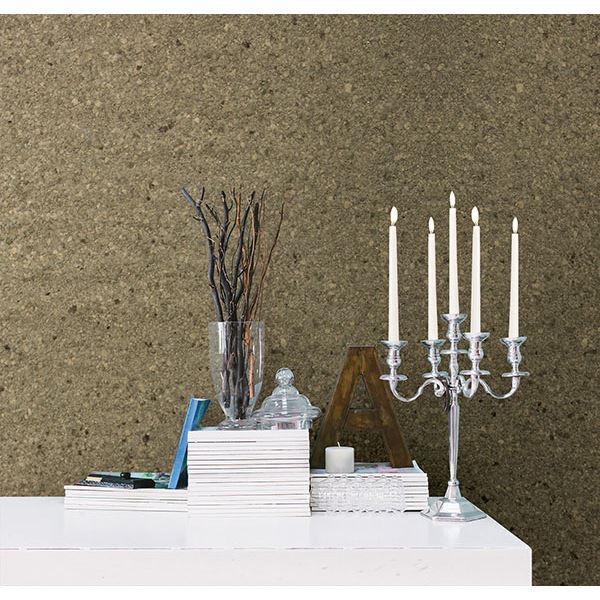 Petra Grey Mica Chip - Brewster Wallcovering