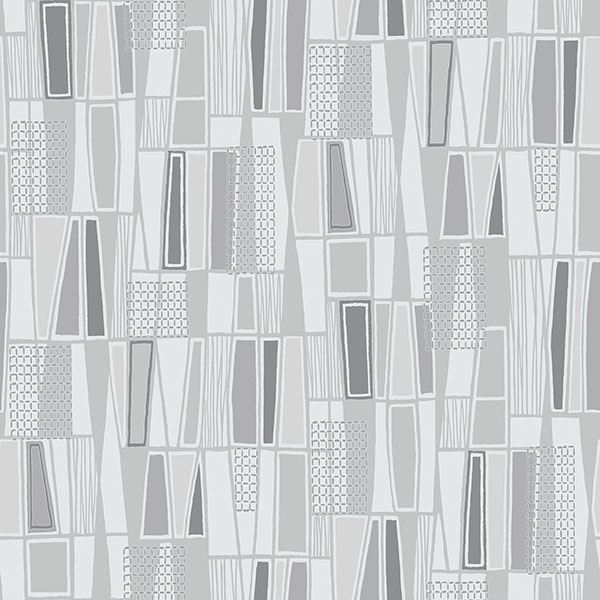 Picture of Taavi Grey Retro Geometric