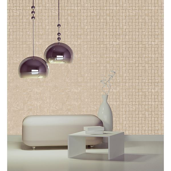 Cubist Gold Geometric  | Brewster Wallcovering - The WorkRm