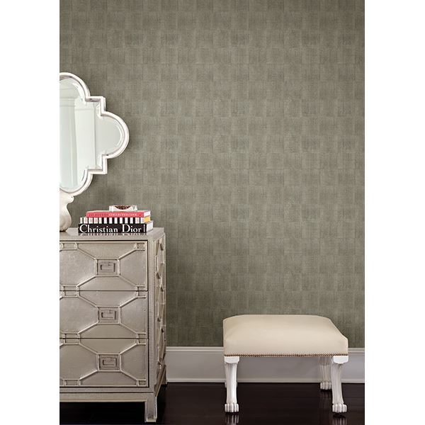 Odyssey Green Wood - Brewster Wallcovering