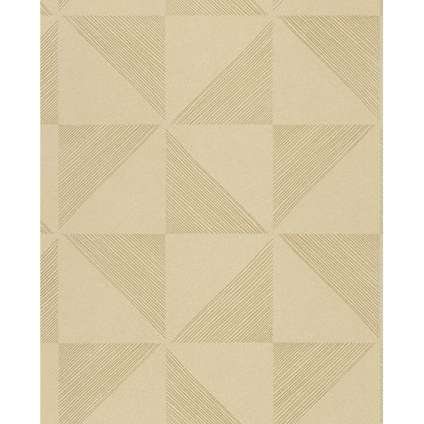 Picture of Mont Gold Geometric Wallpaper