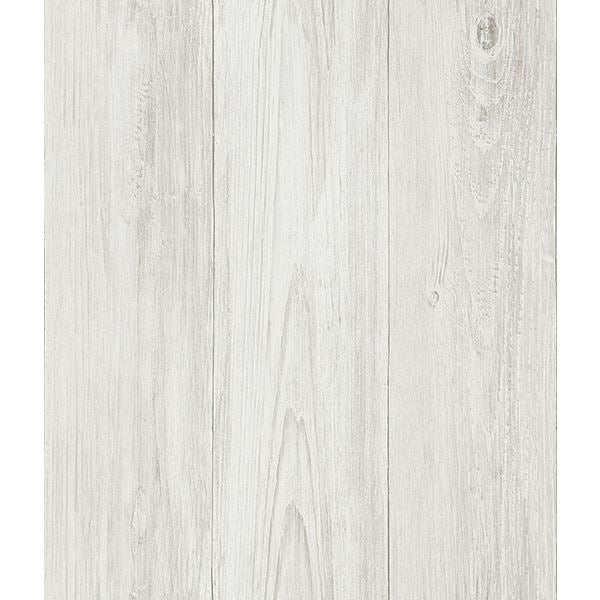 Brewster Wallcovering-Mapleton Grey Faux Wood Wallpaper