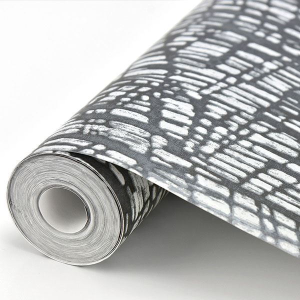 Shimmer Grey Abstract Texture Wallpaper  | Brewster Wallcovering - The WorkRm