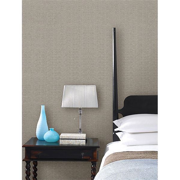 Pembrooke Grey Stripe Wallpaper  | Brewster Wallcovering - The WorkRm