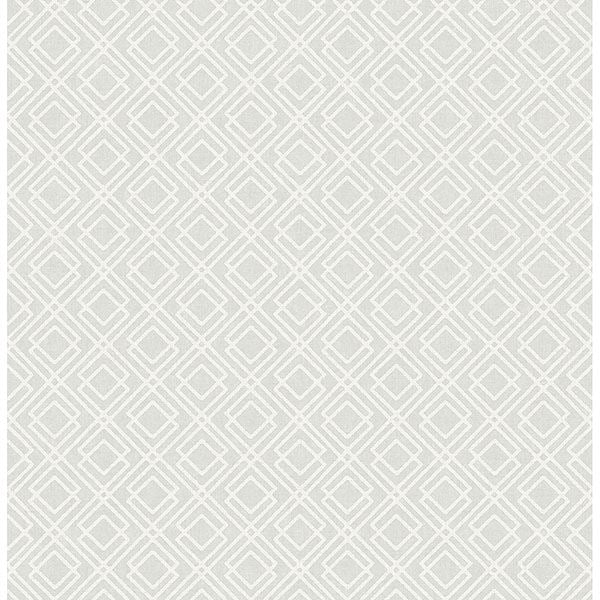 Picture of Napa Light Grey Geometric Wallpaper
