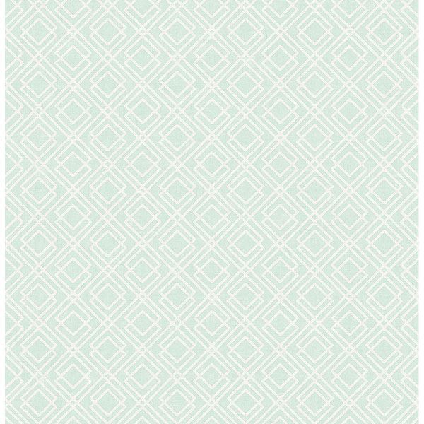 Picture of Napa Mint Geometric Wallpaper