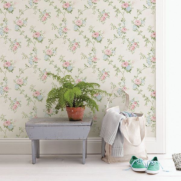 Mimosa Pastel Trail Wallpaper  | Brewster Wallcovering - The WorkRm