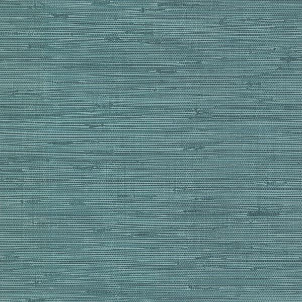 Picture of Fiber Blue Weave Texture Wallpaper