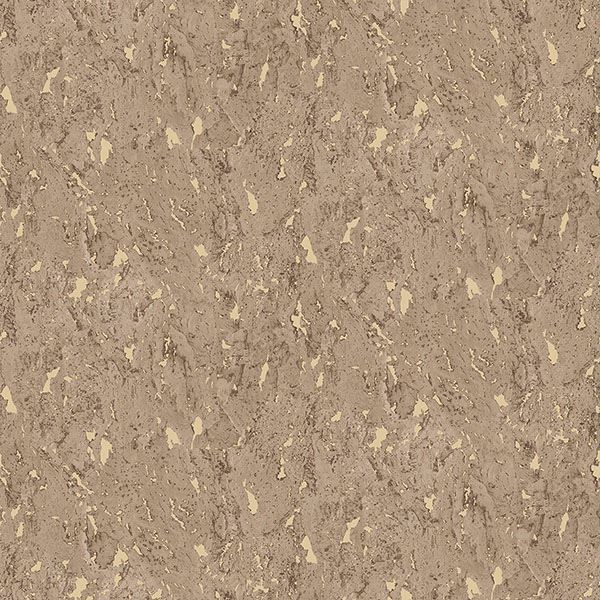 Brewster Wallcovering-Adrift Brown Large Faux Cork Wallpaper