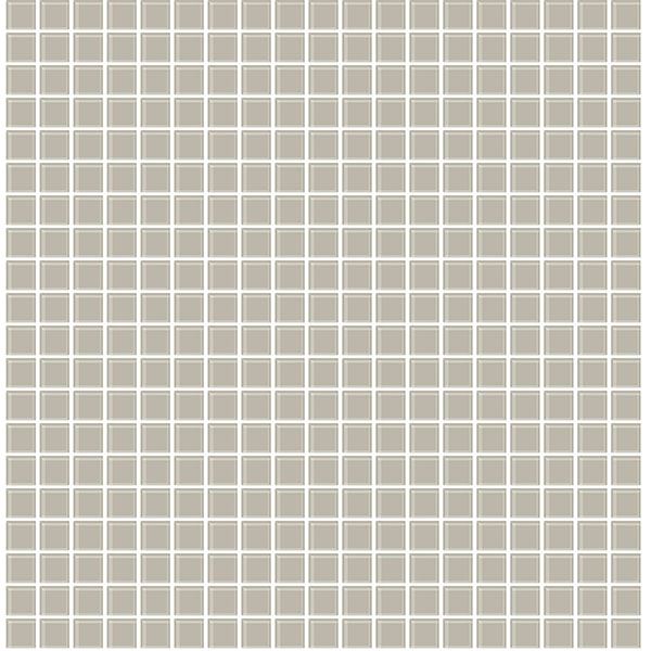 Picture of Tessellate Grey Glass Tile Wallpaper