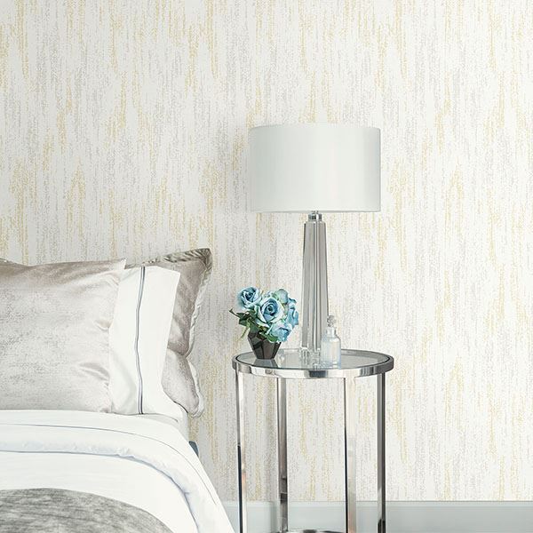 Wisp Gold Texture Wallpaper  | Brewster Wallcovering - The WorkRm