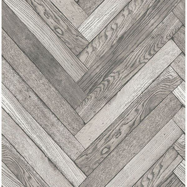 Picture of Mammoth Light Grey Diagonal Wood Wallpaper