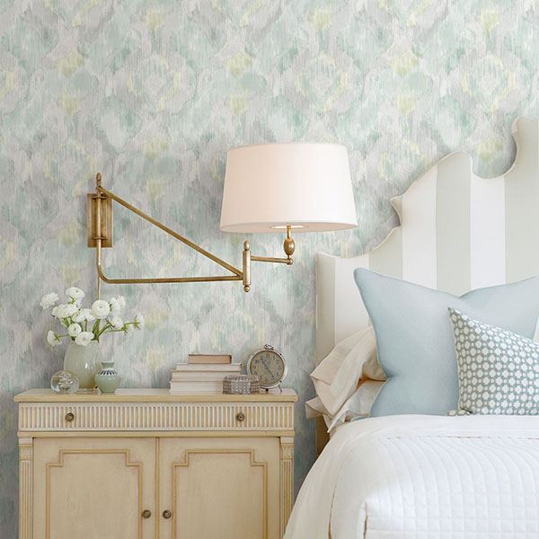 Mirage Meadow Wallpaper by Sarah Richardson  | Brewster Wallcovering