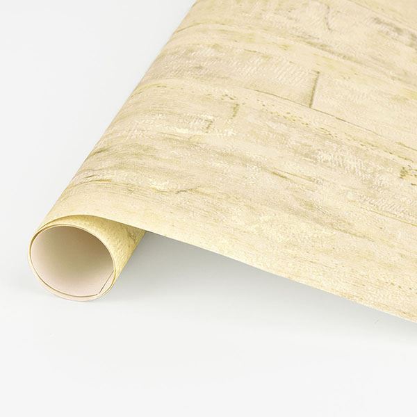 Lindens Light Yellow Wood Wallpaper - Brewster Wallcovering