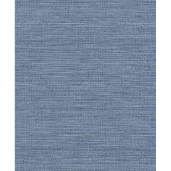 Picture of Ashleigh Blue Linen Texture Wallpaper