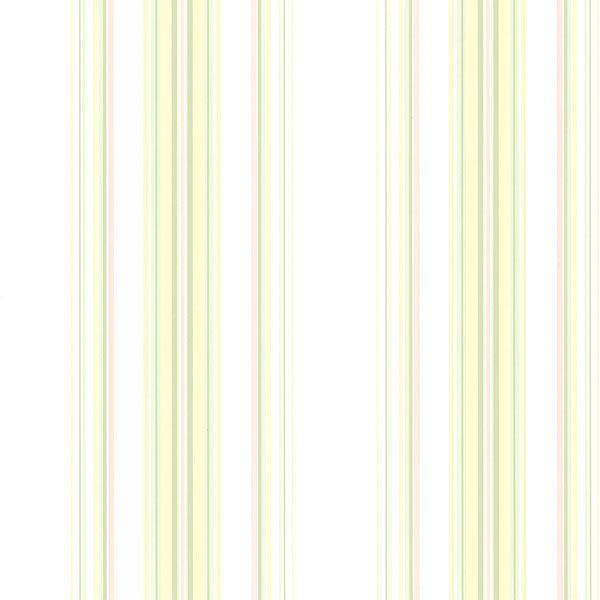 Picture of Lenna Yellow Jasmine Stripe Wallpaper