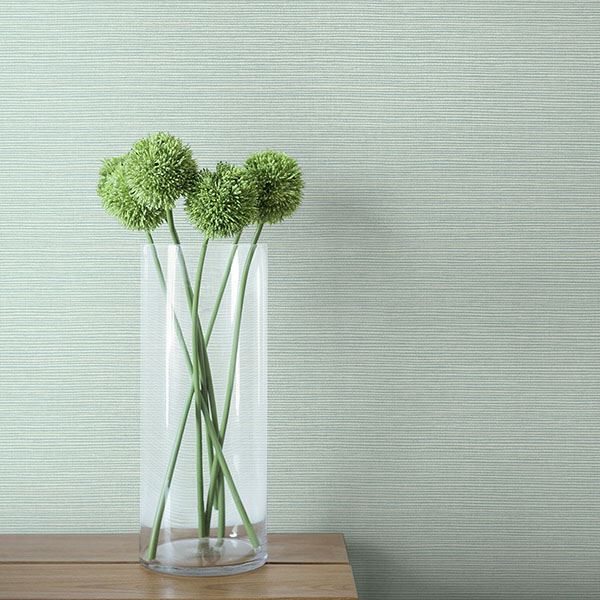 Agena Light Blue Sisal Wallpaper  | Brewster Wallcovering - The WorkRm