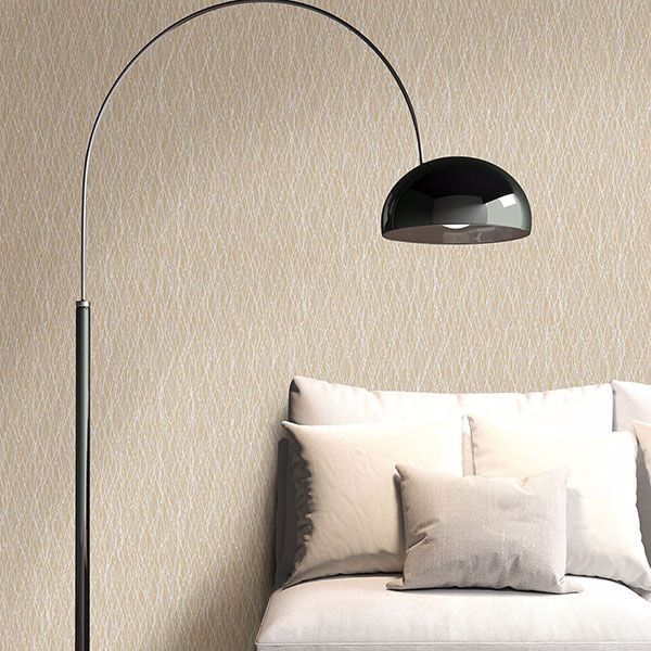 Quinn Beige Twist Wallpaper  | Brewster Wallcovering - The WorkRm