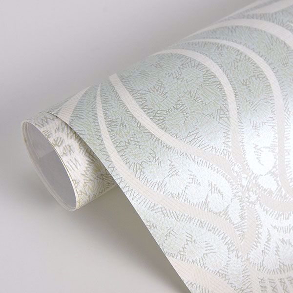 Twill Sage Damask  | Brewster Wallcovering - The WorkRm