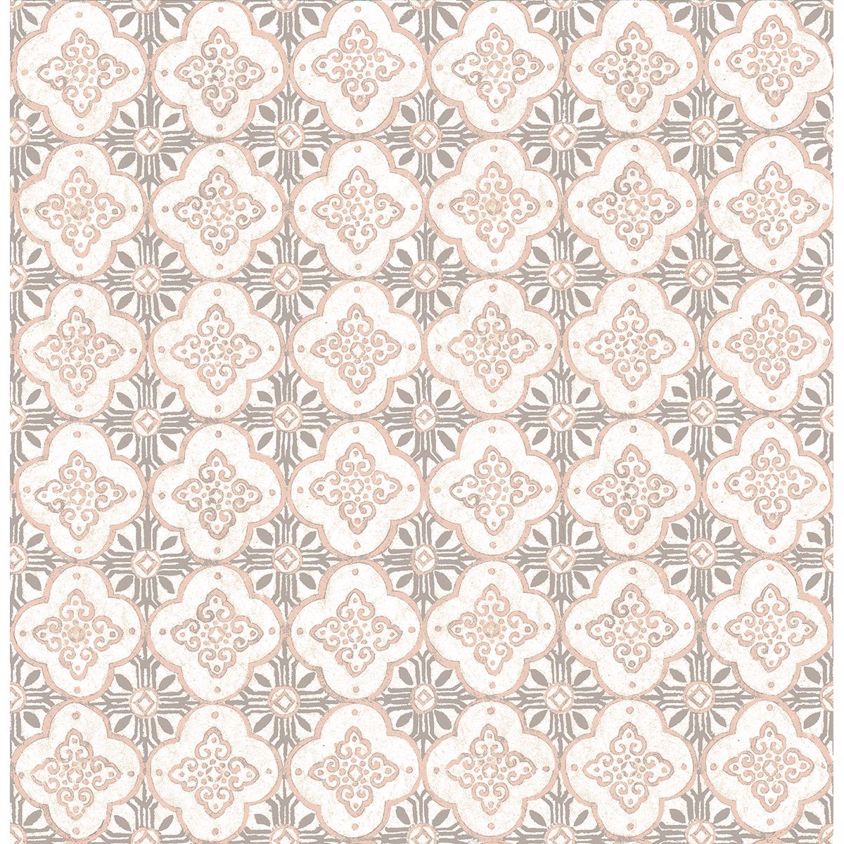 Picture of Geo Pink Quatrefoil