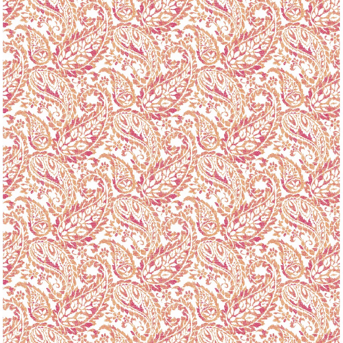 Picture of Adrian Pink Paisley Wallpaper