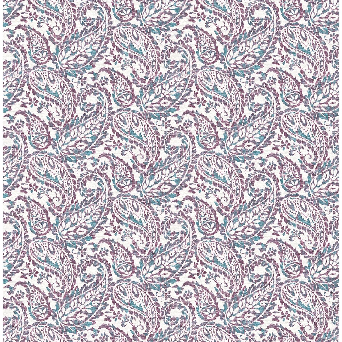 Picture of Adrian Plum Paisley Wallpaper