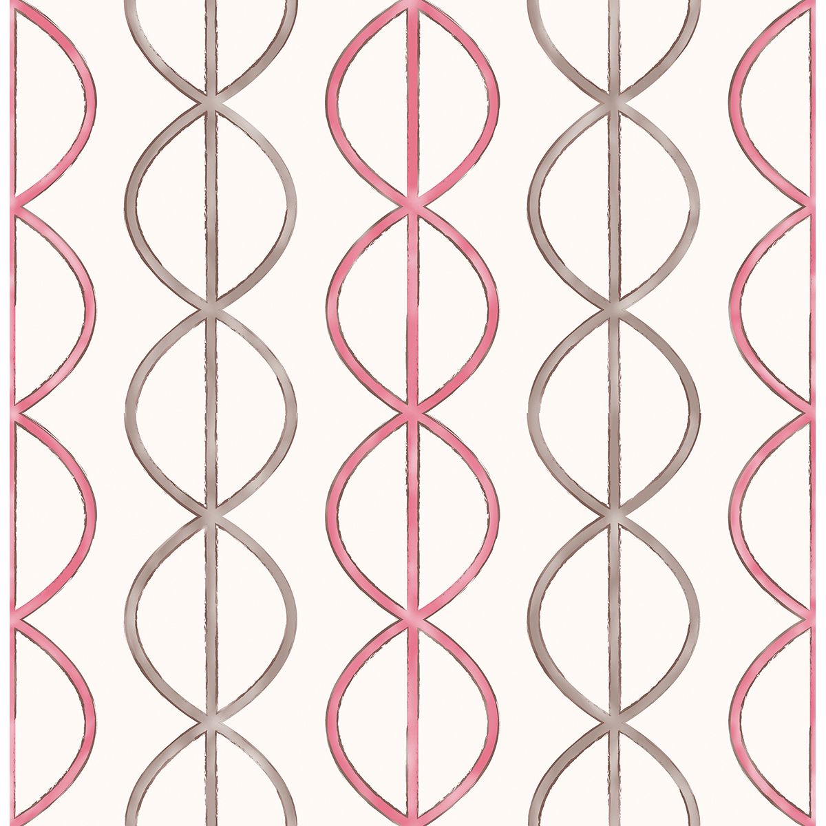 Picture of Banning Stripe Pink Geometric