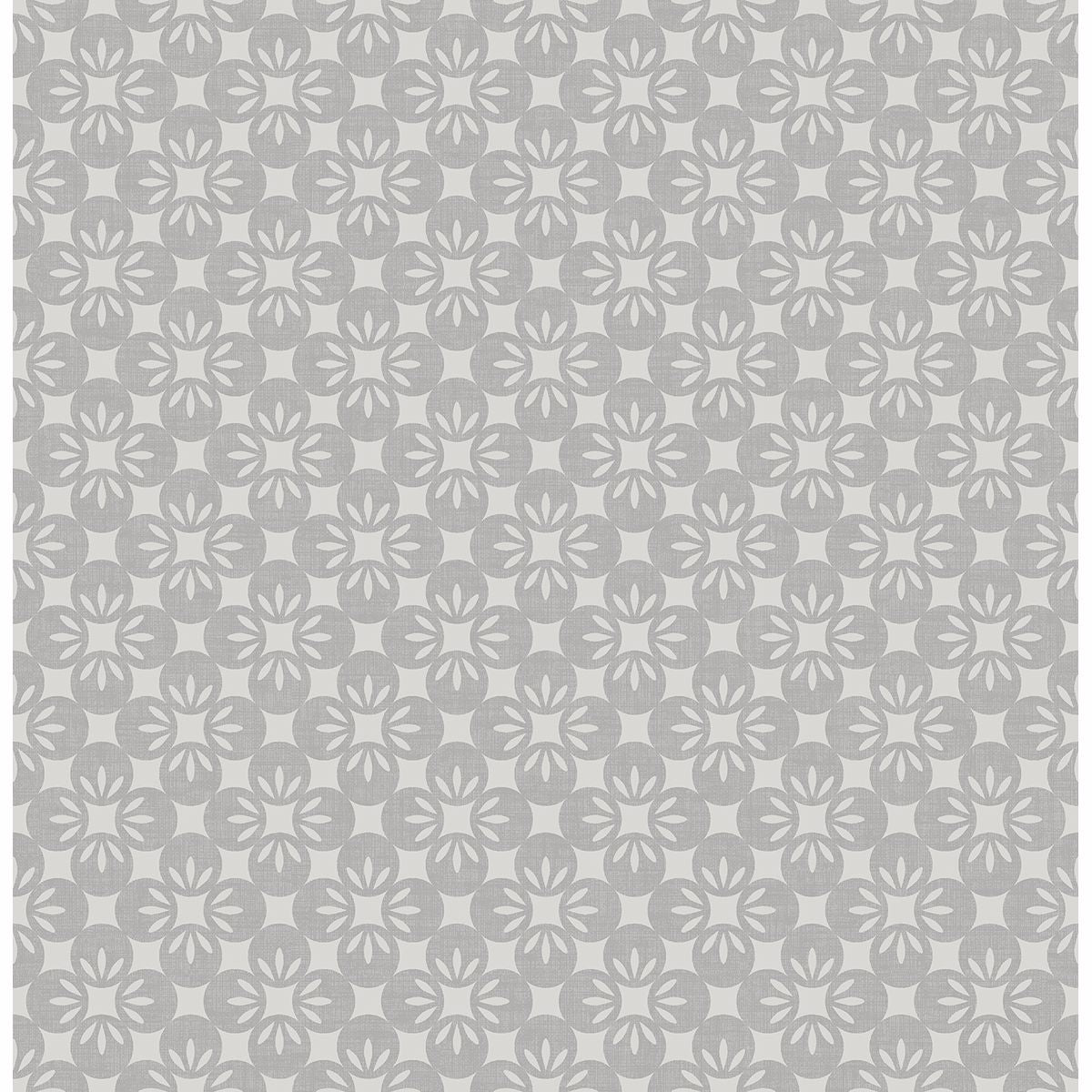 Picture of Orbit Grey Floral Wallpaper