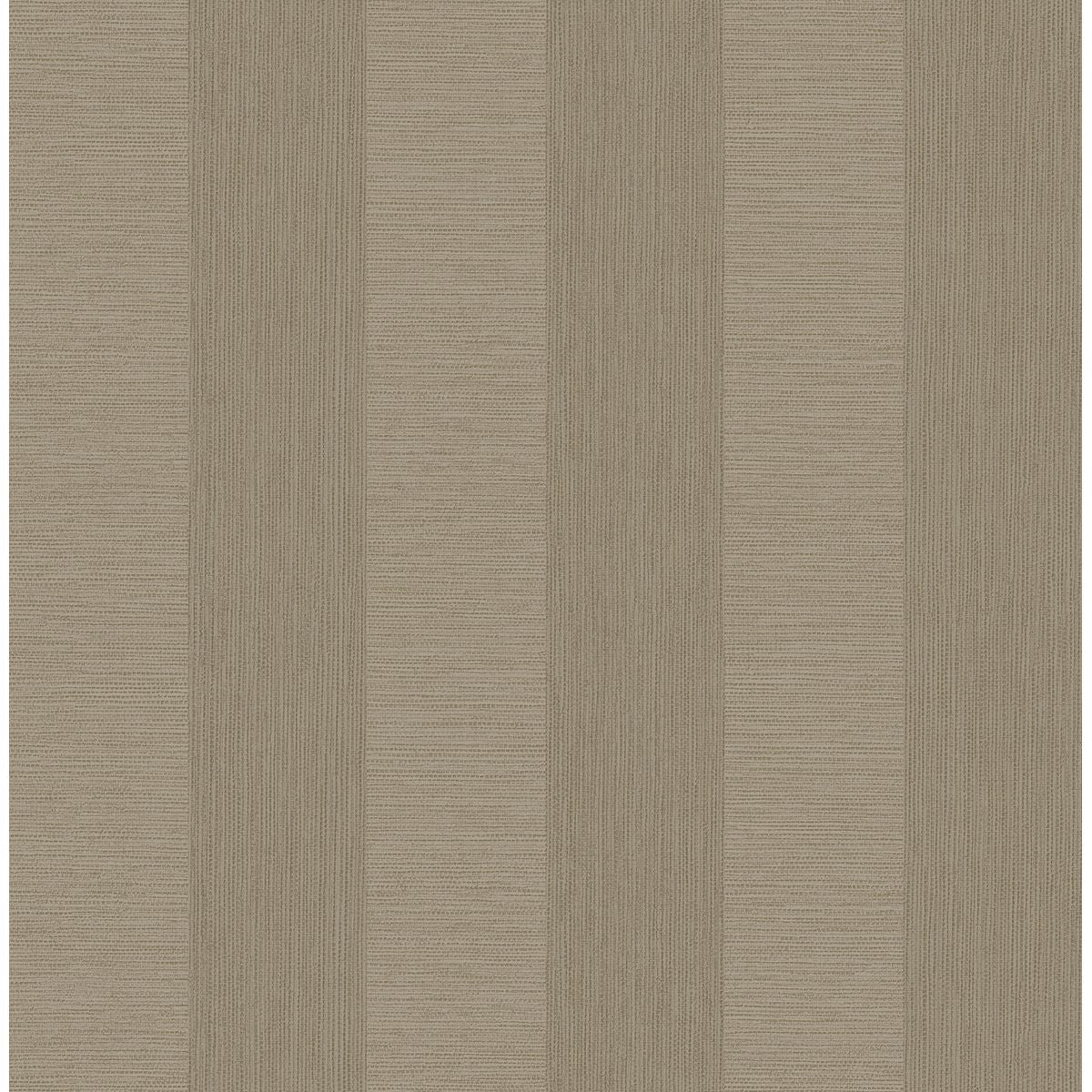 Picture of Intrepid Beige Faux Grasscloth Stripe Wallpaper