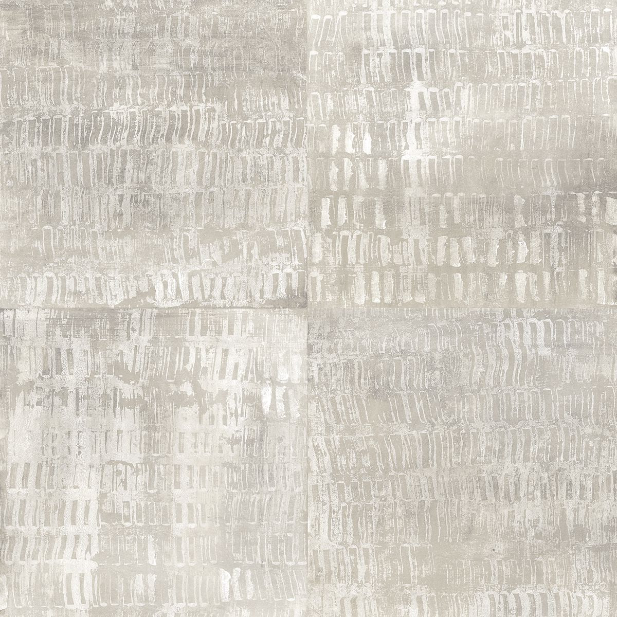 Brewster Wallcovering-Conundrum Silver Faux Metal Wallpaper