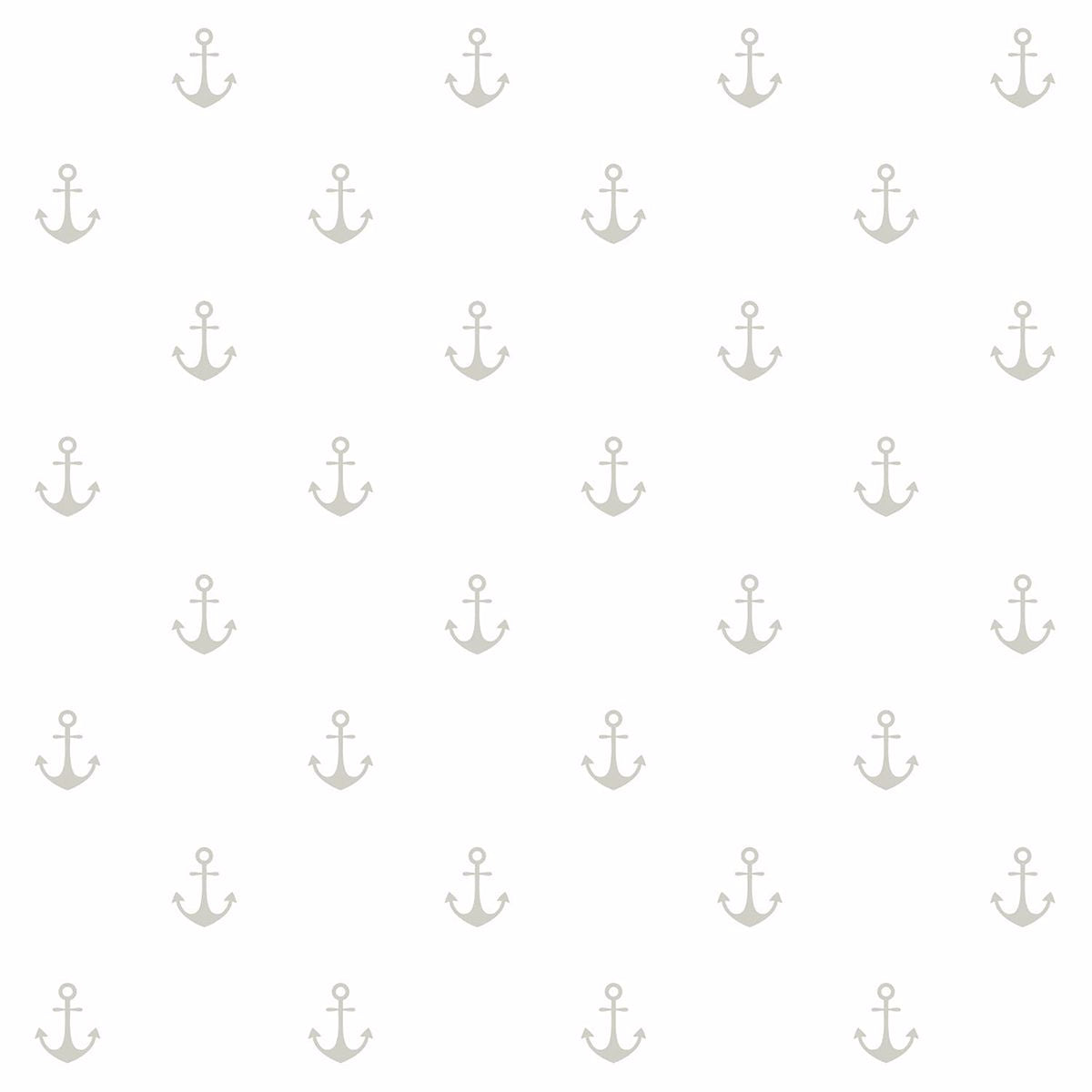 Picture of Morton Grey Anchors Wallpaper