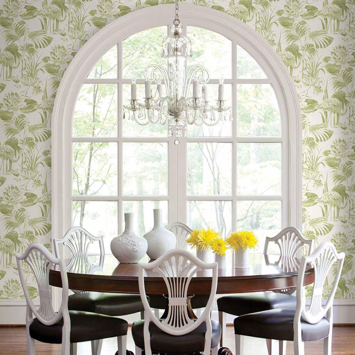 Frolic Green Lagoon Wallpaper  | Brewster Wallcovering - The WorkRm