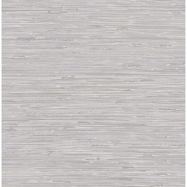 Picture of Tibetan Grasscloth Silver Peel and Stick Wallpaper