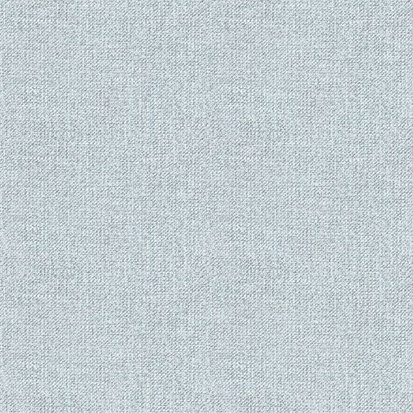 Picture of Waylon Blue Faux Fabric Wallpaper