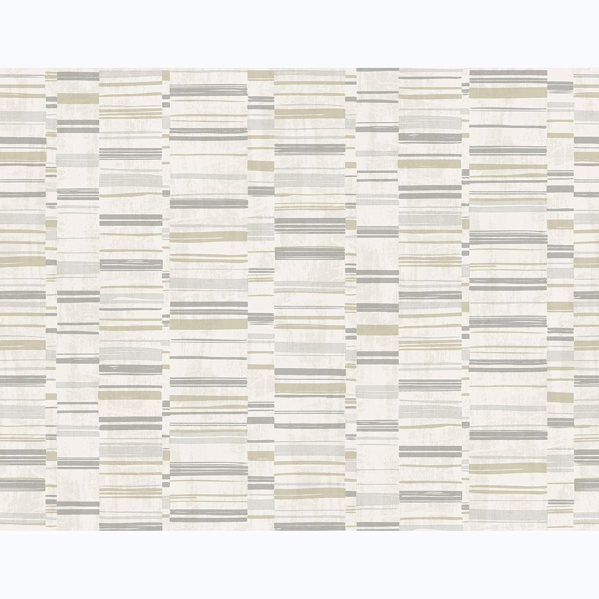 Picture of Fresnaye Grey Linen Stripe Wallpaper