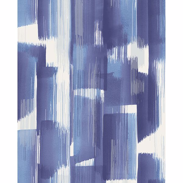 Picture of Vilgot Indigo Abstract Wallpaper