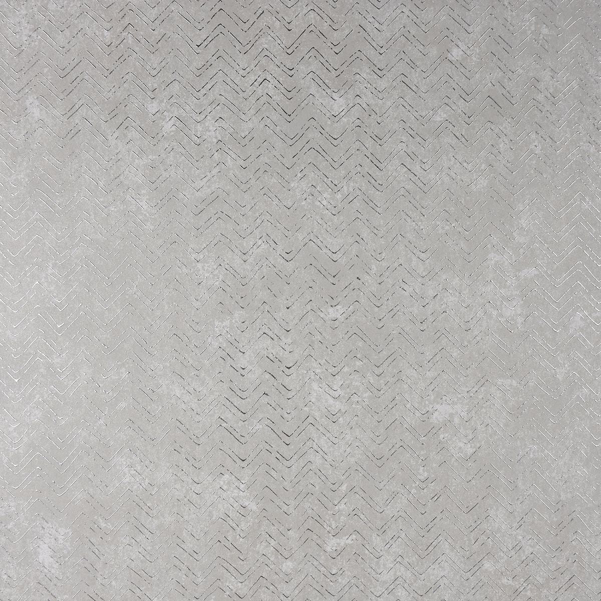 Picture of Luna Silver Distressed Chevron Wallpaper