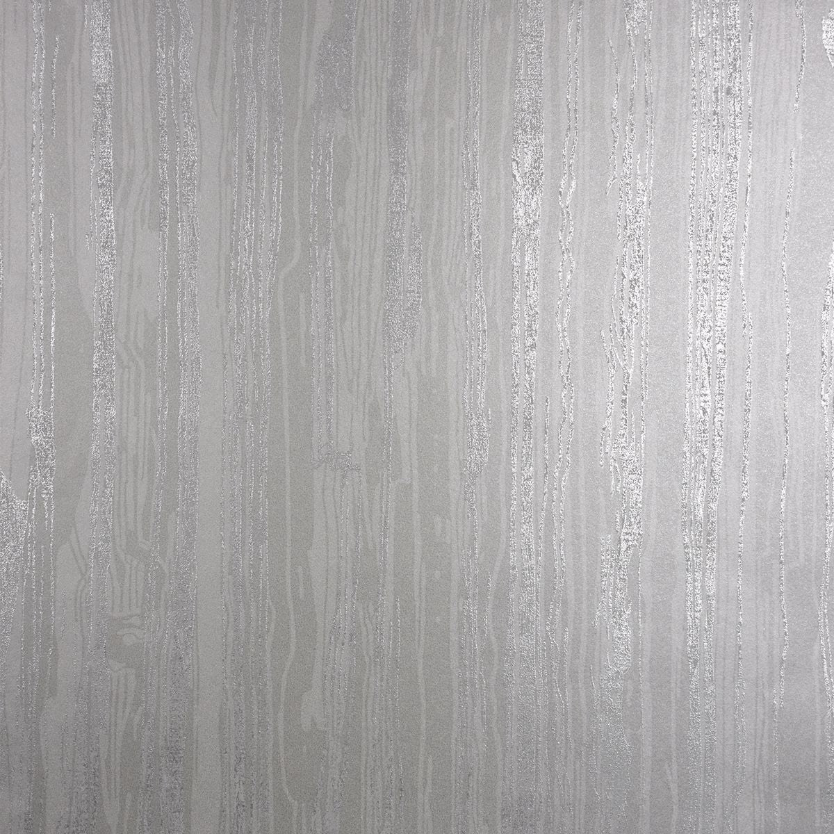 Picture of Nova Silver Faux Wood Wallpaper