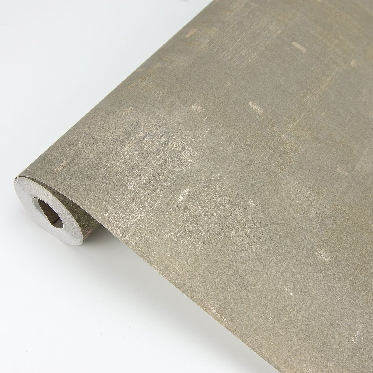 Portia Gold Distressed Texture Wallpaper - Brewster Wallcovering