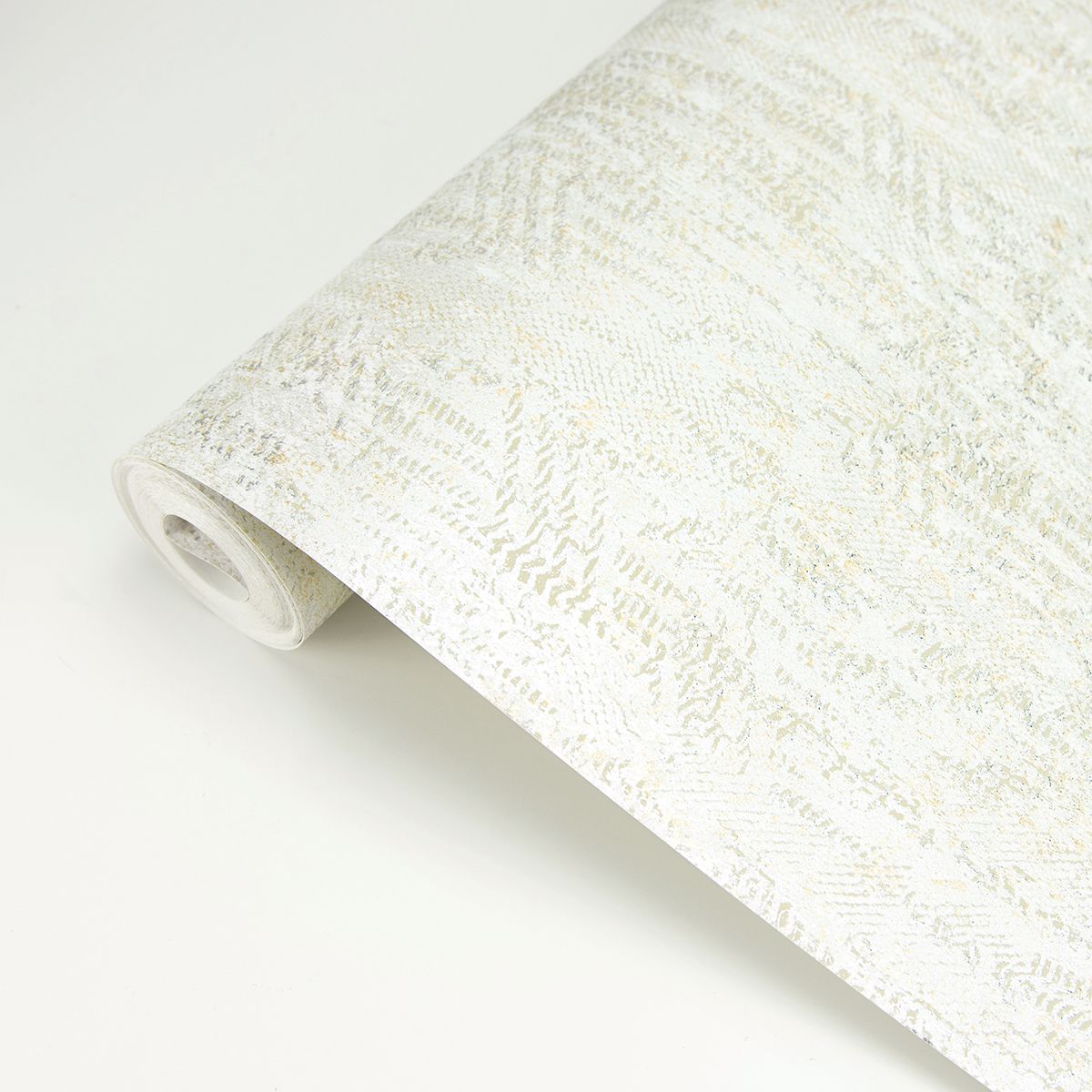 Luster White Distressed Texture Wallpaper  | Brewster Wallcovering - The WorkRm