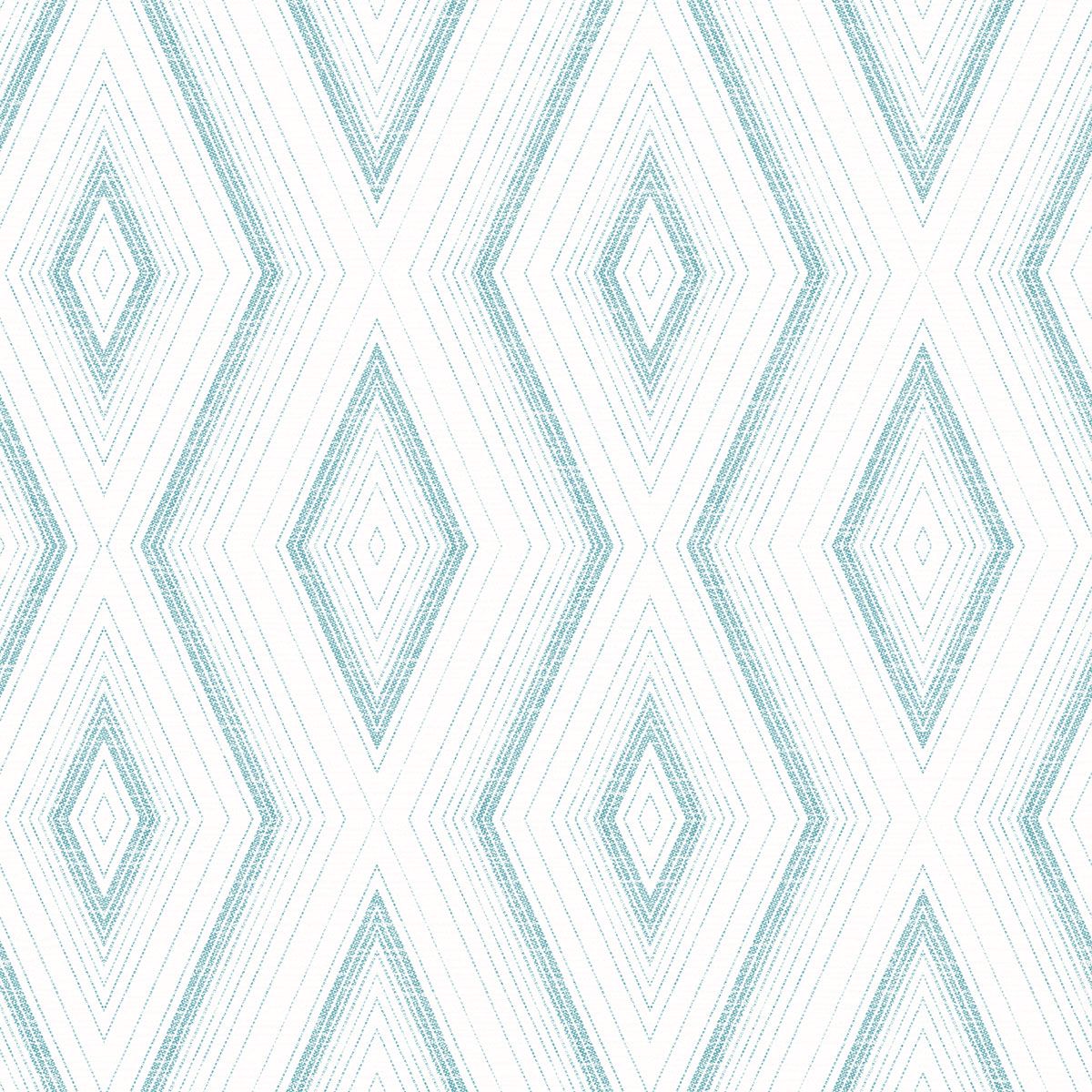 Picture of Santa Cruz Turquoise Geometric Wallpaper