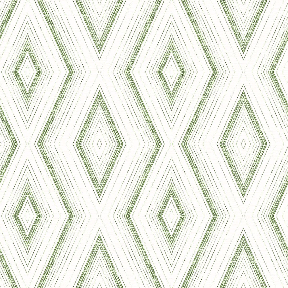 Picture of Santa Cruz Green Geometric Wallpaper