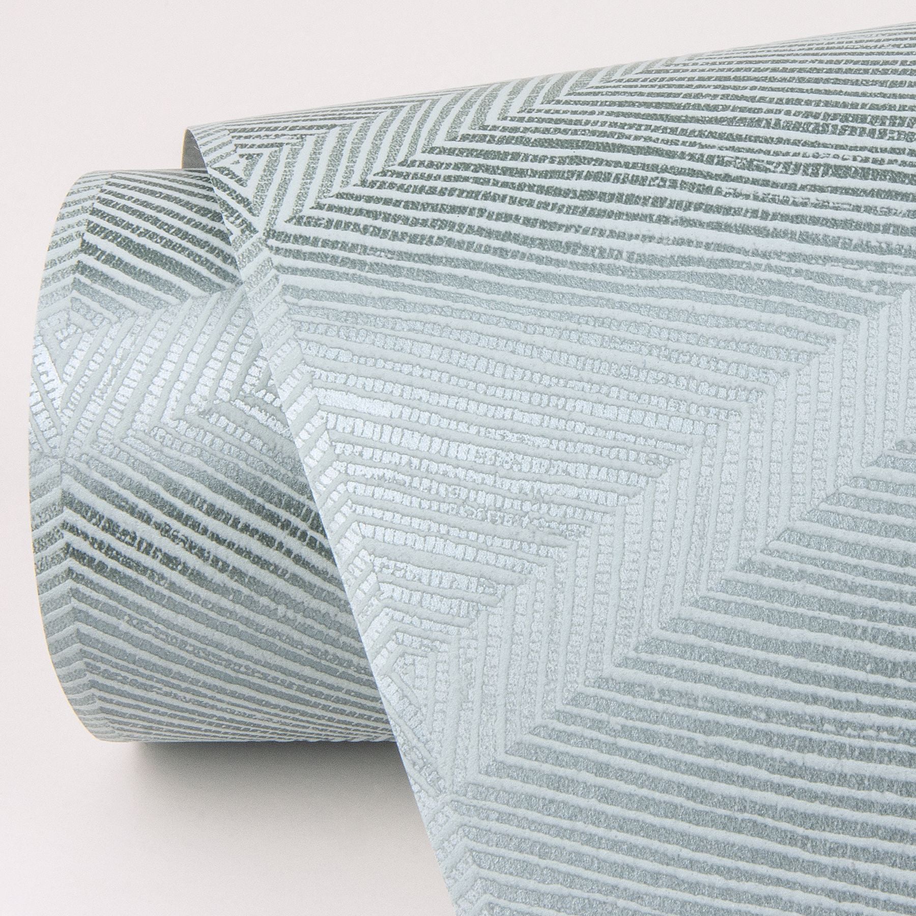 Aspen Aqua Chevron Wallpaper- Scott Living  | Brewster Wallcovering - The WorkRm