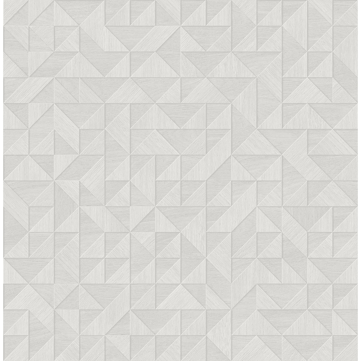Picture of Gallerie Light Grey Triangle Geometric Wallpaper