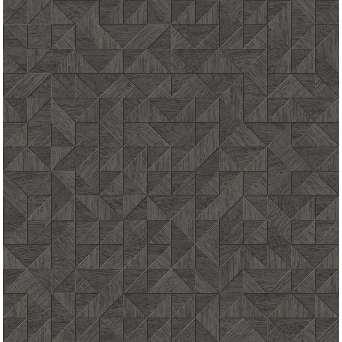 Picture of Gallerie Black Triangle Geometric Wallpaper