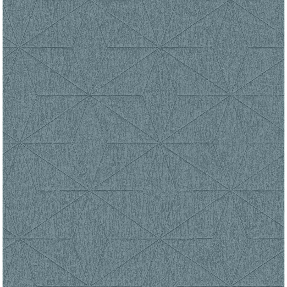 Picture of Bernice Teal Diamond Geometric Wallpaper